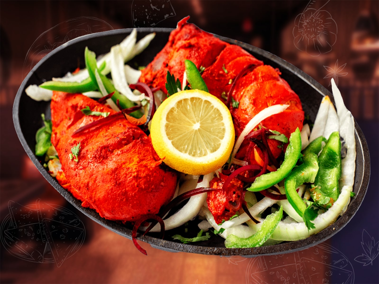 Half Tandoori Chicken